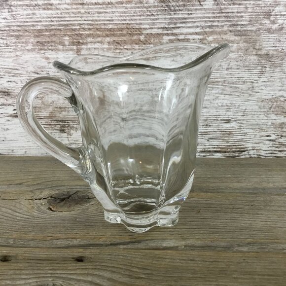 Duncan Miller Canterbury Clear Pint Pitcher 16 oz 4 3/4" tall - Picture 1 of 8